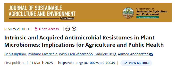 Antimicrobial resistance (AMR) poses a significant threat to both human and environmental health. Before human intervention, the natural resistome existed in a relatively balanced state, mainly regulated by microbial interactions and environmental factors. However, the continuous use of antimicrobials and other novel entities (chemicals or biological substances) in agricultural production and clinical settings has resulted in a huge release of residual antimicrobials into the environment. This may lead to a decrease in microbial diversity and an increase in selection pressure. The outcome is the alteration of resistome with mobile and clinically relevant antibiotic resistance genes (ARGs), posing a significant risk to human health. In the agricultural sector, the emergence of AMR is a result of multiple mechanisms. It involves intricate interactions between human activities, environmental factors and microbial processes. Direct exposure to antibiotic-resistant bacteria and ARGs in agricultural produce particularly raw eaten vegetables, salad, herbs and fruits may facilitate the spread of resistance between humans and the environment. This review aims to provide a comprehensive overview of antibiotic resistance in fresh produce microbiomes. It focuses on the impact of agricultural practices on the resistome and risks associated with antibiotic resistance to humans and the environment. More importantly, this review highlights several mitigation strategies and future interventions for a better understanding of ARG transmission within food systems.